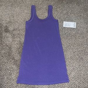 Lululemon classic fit cotton blend scoop dress. 0